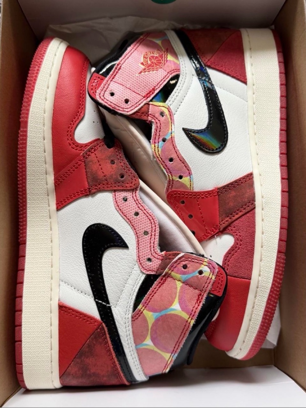 Jordan 1 Retro High OG Spider-Man Across the Spider Verse DS/BRAND NEW